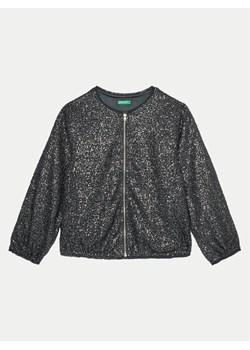 United Colors Of Benetton Kurtka bomber 2JQCCN05R Szary Regular Fit ze sklepu MODIVO w kategorii Kurtki chłopięce - zdjęcie 181172065
