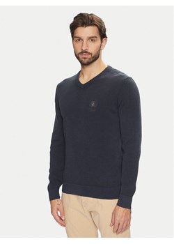 Aeronautica Militare Longsleeve 242MA1512L463 Granatowy Regular Fit - id: 0000304564772 - marki Aeronautica Militare - 181172077 Aeronautica Militare Longsleeve 242MA1512L463 Granatowy Regular Fit ze sklepu MODIVO w kategorii T-shirty męskie - zdjęcie 181172077