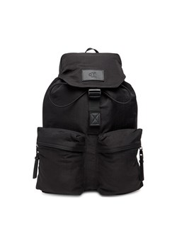 Calvin Klein Jeans Plecak Metro Nylon Flap Bp 43 Ny LV04G3085G Czarny ze sklepu MODIVO w kategorii Plecaki - zdjęcie 181172096
