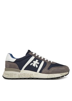 Premiata Sneakersy LANDER VAR 7203 Szary ze sklepu MODIVO w kategorii Buty sportowe męskie - zdjęcie 181172119