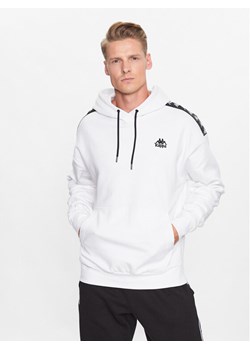 Kappa Bluza 313007 Biały Regular Fit ze sklepu MODIVO w kategorii Bluzy męskie - zdjęcie 181172206