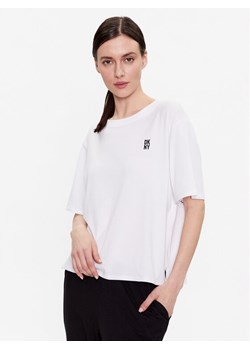 DKNY Koszulka piżamowa YI2422635 Biały Loose Fit ze sklepu MODIVO w kategorii Piżamy damskie - zdjęcie 181172236