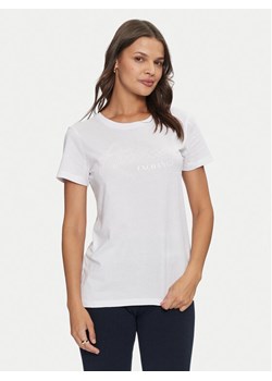 Armani Exchange T-Shirt 6DYT15 YJ3RZ 1000 Biały Regular Fit ze sklepu MODIVO w kategorii Bluzki damskie - zdjęcie 181172268