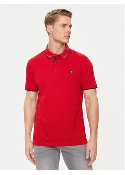 Pierre Cardin Polo C5 21274.2098 Czerwony Regular Fit ze sklepu MODIVO w kategorii T-shirty męskie - zdjęcie 181172277