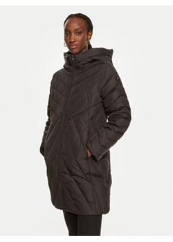 Tommy Hilfiger Kurtka puchowa Chevron WW0WW42622 Czarny Regular Fit ze sklepu MODIVO w kategorii Kurtki damskie - zdjęcie 181172308