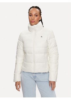 Calvin Klein Jeans Kurtka przejściowa J20J223580 Écru Slim Fit - id: 0000303848019 - marki Calvin Klein - 181172419 Calvin Klein Jeans Kurtka przejściowa J20J223580 Écru Slim Fit ze sklepu MODIVO w kategorii Kurtki damskie - zdjęcie 181172419