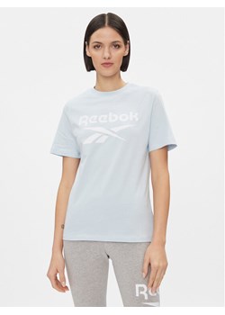 Reebok T-Shirt IM4089 Błękitny ze sklepu MODIVO w kategorii Bluzki damskie - zdjęcie 181172435