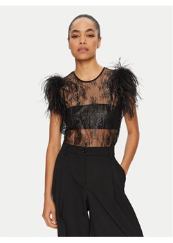 PINKO Bluzka 102838 A1L7 Czarny Regular Fit ze sklepu MODIVO w kategorii Bluzki damskie - zdjęcie 181172436