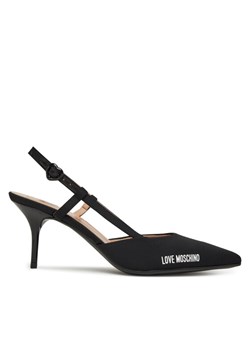 LOVE MOSCHINO Sandały JA10627G0MIMX000 Czarny ze sklepu MODIVO w kategorii Sandały damskie - zdjęcie 181172456