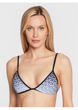 Tommy Hilfiger Góra od bikini UW0UW03054 Granatowy ze sklepu MODIVO w kategorii Stroje kąpielowe - zdjęcie 181172475