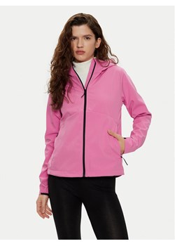 4F Kurtka softshell 4FWAW24TSOFF285 Różowy Regular Fit ze sklepu MODIVO w kategorii Kurtki damskie - zdjęcie 181172485