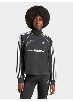 adidas Bluza IT9703 Czarny Loose Fit ze sklepu MODIVO w kategorii Bluzy damskie - zdjęcie 181172689
