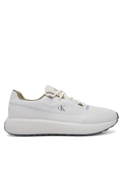 Calvin Klein Jeans Sneakersy Athleisure Runner Tech Ripstop YM0YM01205 Écru ze sklepu MODIVO w kategorii Buty sportowe męskie - zdjęcie 181172717
