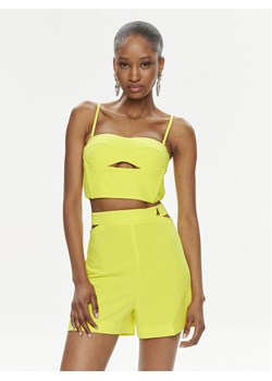 Patrizia Pepe Top 2C1545/A049-Y452 Zielony Regular Fit ze sklepu MODIVO w kategorii Bluzki damskie - zdjęcie 181172788