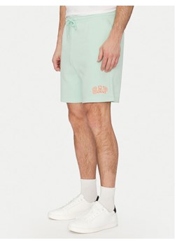 Gap Szorty sportowe 703989-01 Zielony Regular Fit ze sklepu MODIVO w kategorii Spodenki męskie - zdjęcie 181172878
