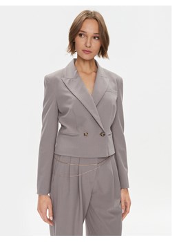 Marella Marynarka Classe 2330460436200 Szary Regular Fit ze sklepu MODIVO w kategorii Marynarki damskie - zdjęcie 181172926