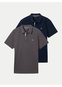 Tom Tailor Komplet 2 koszulek polo 1044879 Kolorowy Regular Fit ze sklepu MODIVO w kategorii T-shirty męskie - zdjęcie 181173016
