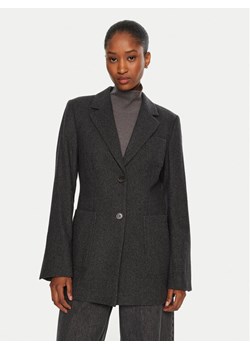 Marc O'Polo Marynarka 409 0208 80083 Szary Loose Fit ze sklepu MODIVO w kategorii Marynarki damskie - zdjęcie 181173187