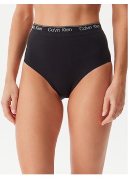 Calvin Klein Underwear Figi klasyczne z wysokim stanem LV00QF8282 Czarny ze sklepu MODIVO w kategorii Majtki damskie - zdjęcie 181173195