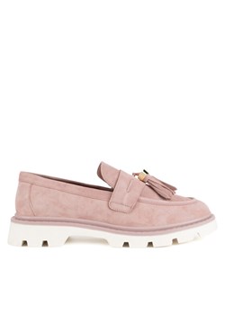 Gino Rossi Loafersy SIMON-115856. Różowy ze sklepu MODIVO w kategorii Lordsy damskie - zdjęcie 181173249
