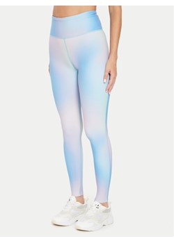 Reebok Legginsy Lux Bold ACP Tight 100075368 Niebieski Slim Fit ze sklepu MODIVO w kategorii Spodnie damskie - zdjęcie 181173285