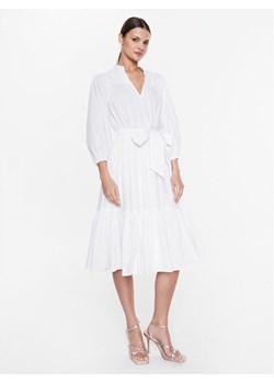 Lauren Ralph Lauren Sukienka codzienna 250889364001 Biały Regular Fit ze sklepu MODIVO w kategorii Sukienki - zdjęcie 181173837