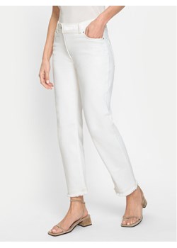 Olsen Jeansy 14002164 Biały Straight Fit ze sklepu MODIVO w kategorii Jeansy damskie - zdjęcie 181173875