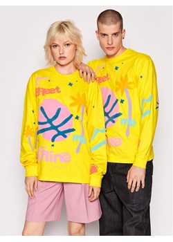 Market Longsleeve Unisex Meet Me Offline 398000330 Żółty Regular Fit ze sklepu MODIVO w kategorii Bluzki damskie - zdjęcie 181173927