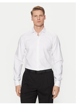 BOSS Koszula H-Hank 50543677 Biały Slim Fit ze sklepu MODIVO w kategorii Koszule męskie - zdjęcie 181173935