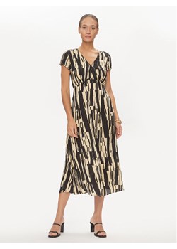 DKNY Sukienka letnia D2A4B384 Czarny Regular Fit ze sklepu MODIVO w kategorii Sukienki - zdjęcie 181173939