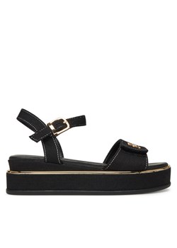 Tommy Hilfiger Sandały T3A2-33788-1828 S Czarny ze sklepu MODIVO w kategorii Sandały damskie - zdjęcie 181173996