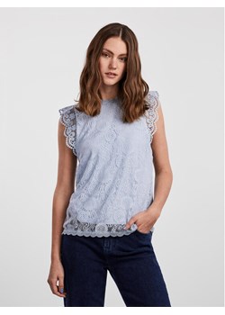 Pieces Bluzka 17120454 Błękitny Regular Fit ze sklepu MODIVO w kategorii Bluzki damskie - zdjęcie 181174028