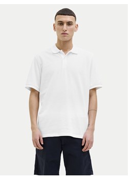 Jack&Jones Polo Kane 12270150 Biały Regular Fit ze sklepu MODIVO w kategorii T-shirty męskie - zdjęcie 181174089