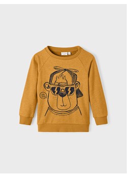 NAME IT Bluza 13218863 Żółty Regular Fit ze sklepu MODIVO w kategorii Bluzy chłopięce - zdjęcie 181174169