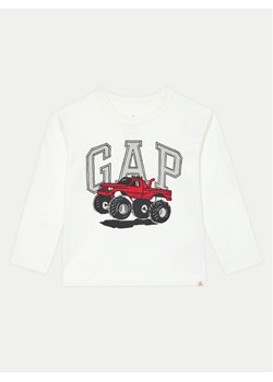 Gap Bluzka 628509-01 Biały Regular Fit ze sklepu MODIVO w kategorii Bluzki dziewczęce - zdjęcie 181174308