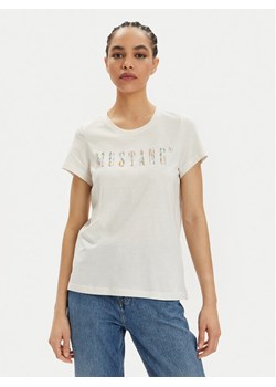 Mustang T-Shirt Albany 1014984 Biały Relaxed Fit ze sklepu MODIVO w kategorii Bluzki damskie - zdjęcie 181174407
