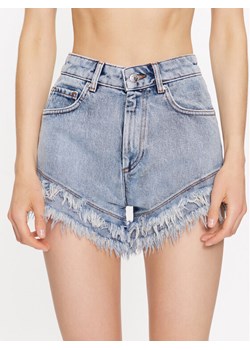Hugo Szorty jeansowe 50487612 Błękitny Regular Fit ze sklepu MODIVO w kategorii Szorty - zdjęcie 181174467