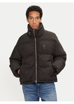 AMI PARIS Kurtka zimowa HJK403.PA0009 Czarny Regular Fit - id: 0000304945519 - marki Ami Paris - 181174536 AMI PARIS Kurtka zimowa HJK403.PA0009 Czarny Regular Fit ze sklepu MODIVO w kategorii Kurtki męskie - zdjęcie 181174536