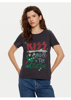 Noisy May T-Shirt Nate 27031641 Szary Oversize ze sklepu MODIVO w kategorii Bluzki damskie - zdjęcie 181174568