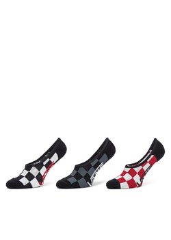 Vans Zestaw 3 par stopek męskich Classic No Show VN000F10 Kolorowy ze sklepu MODIVO w kategorii Skarpetki męskie - zdjęcie 181174575