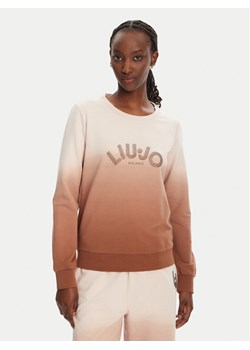 Liu Jo Sport Bluza TA5114 FS090 Beżowy Regular Fit ze sklepu MODIVO w kategorii Bluzy damskie - zdjęcie 181174606