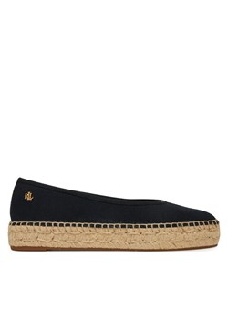 LAUREN RALPH LAUREN Espadryle Luize 802959187001 Czarny ze sklepu MODIVO w kategorii Espadryle damskie - zdjęcie 181174657