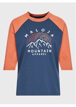 Maloja Bluzka Cortem 34408-1-8581 Granatowy Regular Fit ze sklepu MODIVO w kategorii Bluzki damskie - zdjęcie 181174676