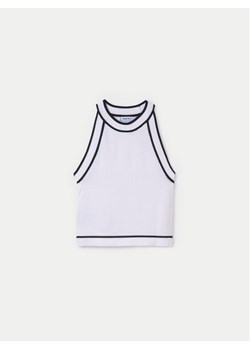 Mayoral Top 6041 Biały Slim Fit ze sklepu MODIVO w kategorii Bluzki dziewczęce - zdjęcie 181174817