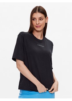 Calvin Klein Performance T-Shirt 00GWS3K104 Czarny Relaxed Fit ze sklepu MODIVO w kategorii Bluzki damskie - zdjęcie 181174898