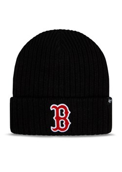 47 Brand Czapka MLB Boston Red Sox Thick Cord Logo 47 B-THCCK02ACE-BK Czarny ze sklepu MODIVO w kategorii Czapki zimowe damskie - zdjęcie 181174946
