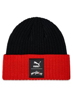 Puma Czapka PUMA x Miraculous Beanie 024796 01 Czarny ze sklepu MODIVO w kategorii Czapki dziecięce - zdjęcie 181175006