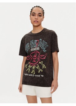 Vans T-Shirt Guitar Solo Oversized VN000GJ6 Czarny Regular Fit ze sklepu MODIVO w kategorii Bluzki damskie - zdjęcie 181175009