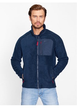 Helly Hansen Polar Panorama Pile Block 49460 Granatowy Regular Fit ze sklepu MODIVO w kategorii Bluzy męskie - zdjęcie 181175016