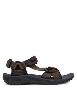Jack Wolfskin Sandały Lakewood Ride Sandal M 4019021 Brązowy ze sklepu MODIVO w kategorii Sandały męskie - zdjęcie 181175045